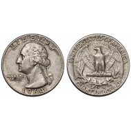 ABD 1964 Yılı 1/4 Dolar Gümüş ÇÇT