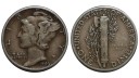 ABD 1943 Yılı 10 Cent Mercury ÇÇT