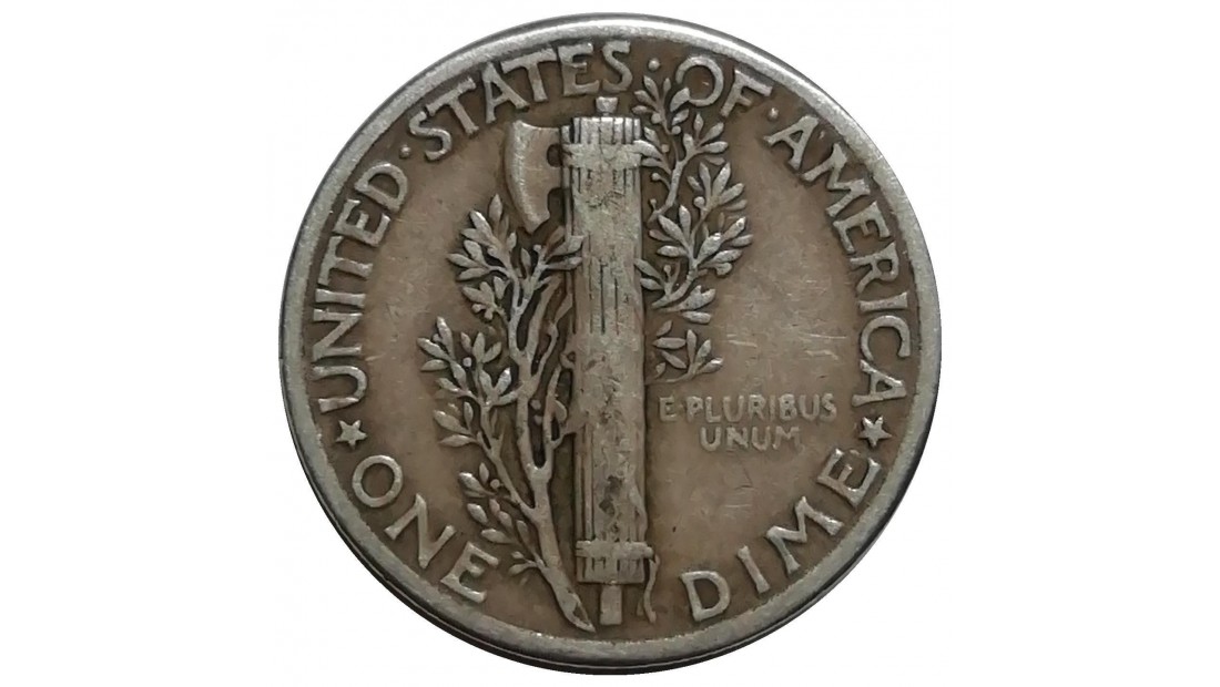 ABD 1943 Yılı 10 Cent Mercury ÇÇT