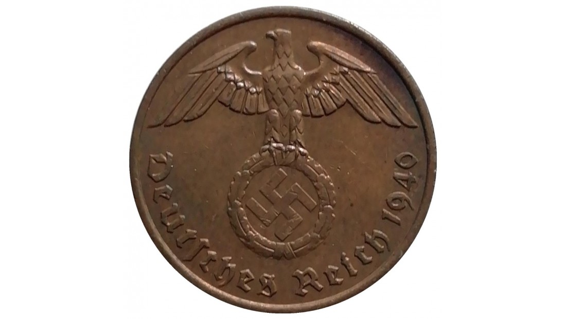 Almanya 1940 Yılı 2 Pfennig ÇİLALTI