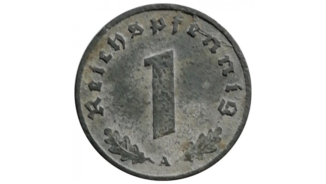 Almanya 1942 Yılı 1 Pfennig ÇT (+)