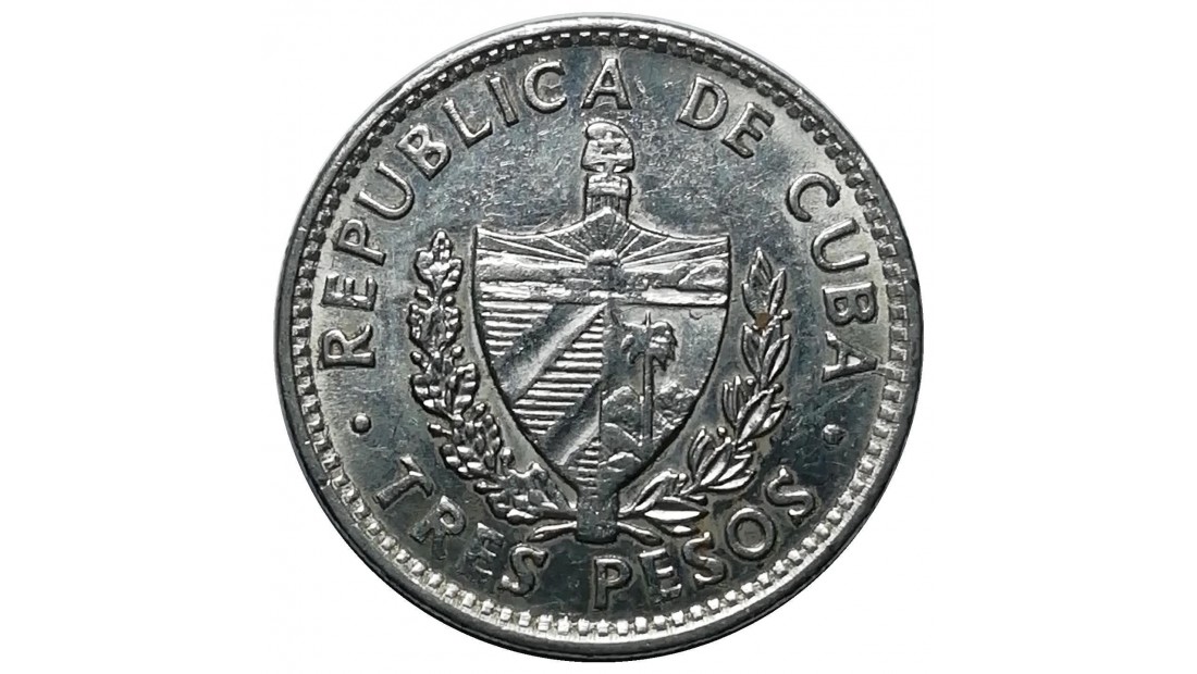 Küba 2002 Yılı 3 Peso ÇİL