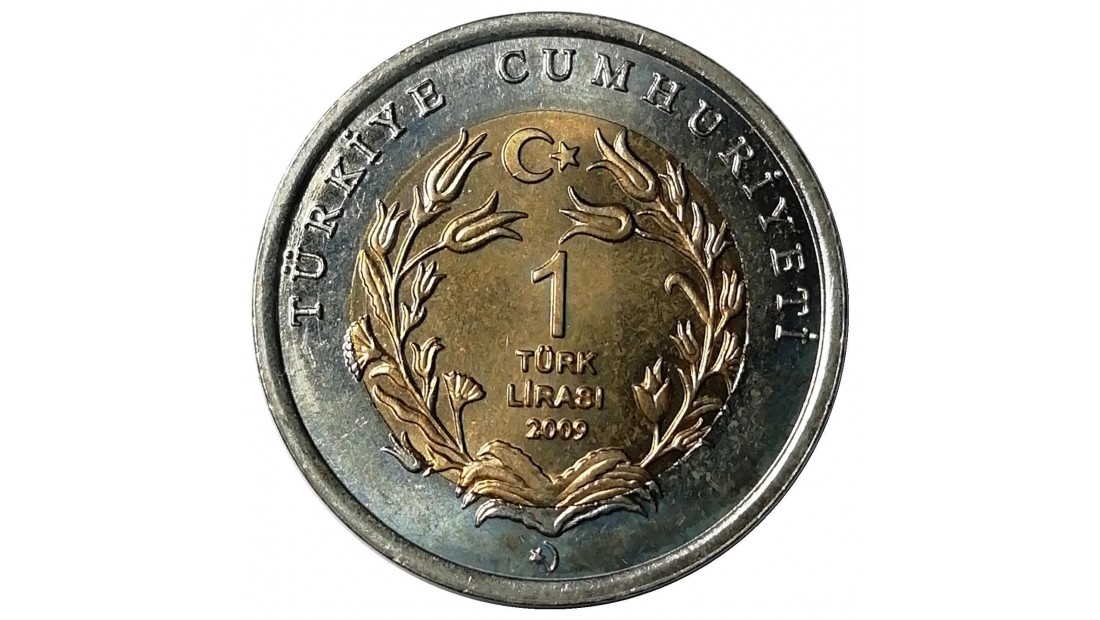 2009 YILI 1 Lira Hayvanlar Serisi: Fil