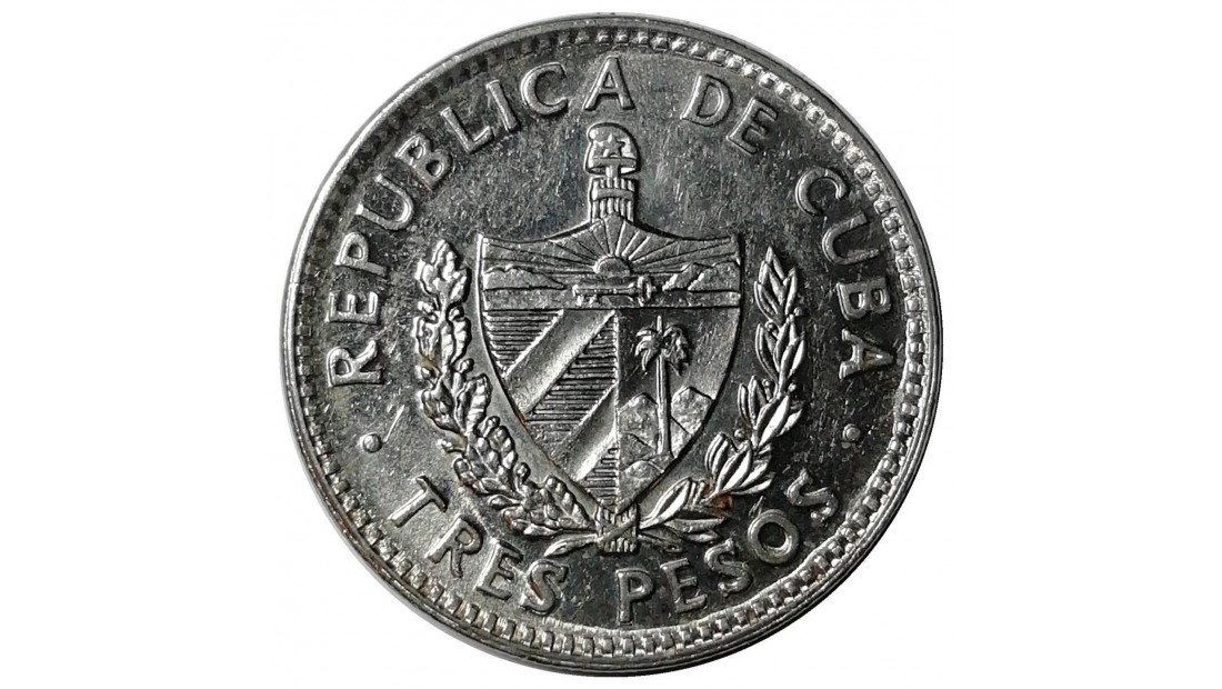 Küba 1995 YILI 3 Peso "Che Guavera" ÇİL (+)