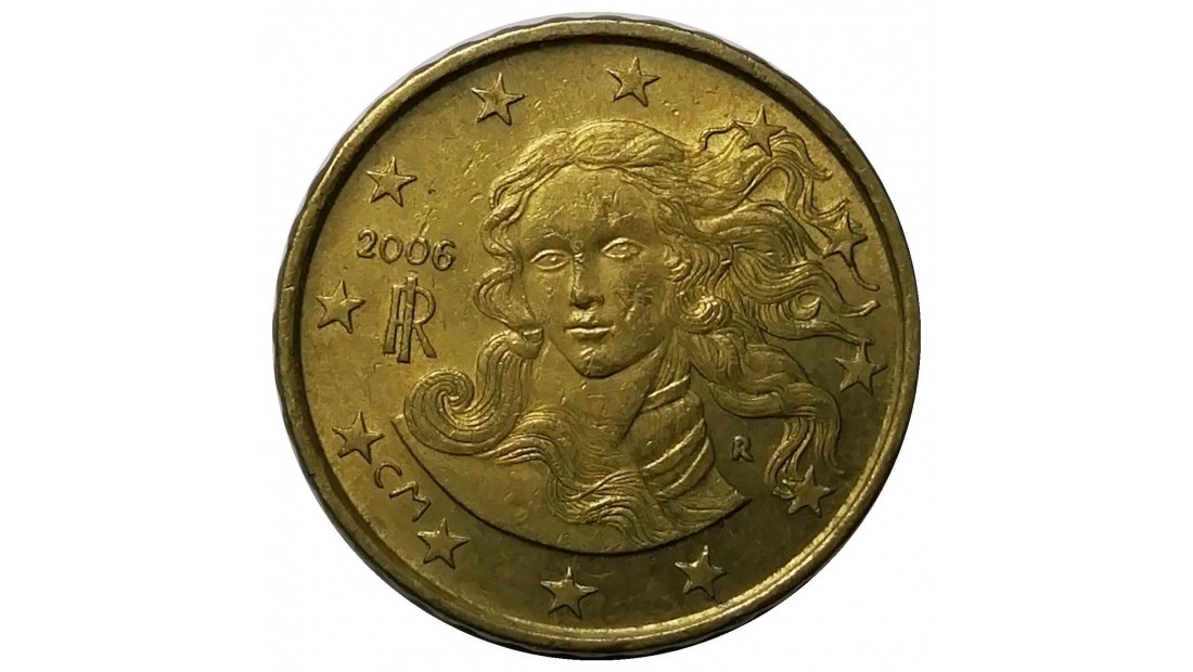 İtalya 2006 Yılı 10 Cent (Euro Cent) ÇİL