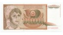 Yugoslavya 1989 Yılı 1.000.000 Dinar çil