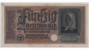 Almanya 1939-45 Yılı 50 Mark "NAZİ DÖNEMİ" ÇÇT