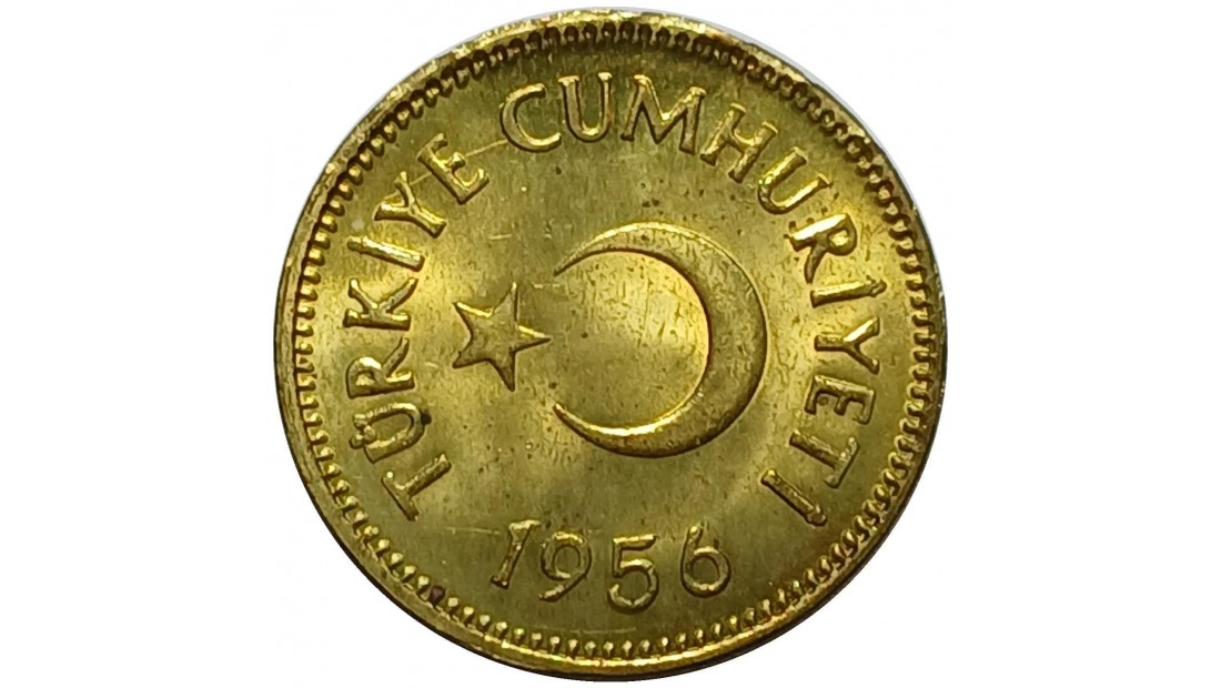 1956 Yılı 25 Kuruş ÇİL(+)