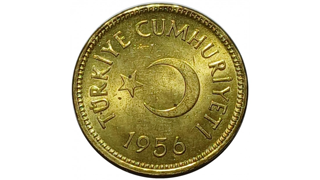 1956 Yılı 25 Kuruş ÇİL(+)