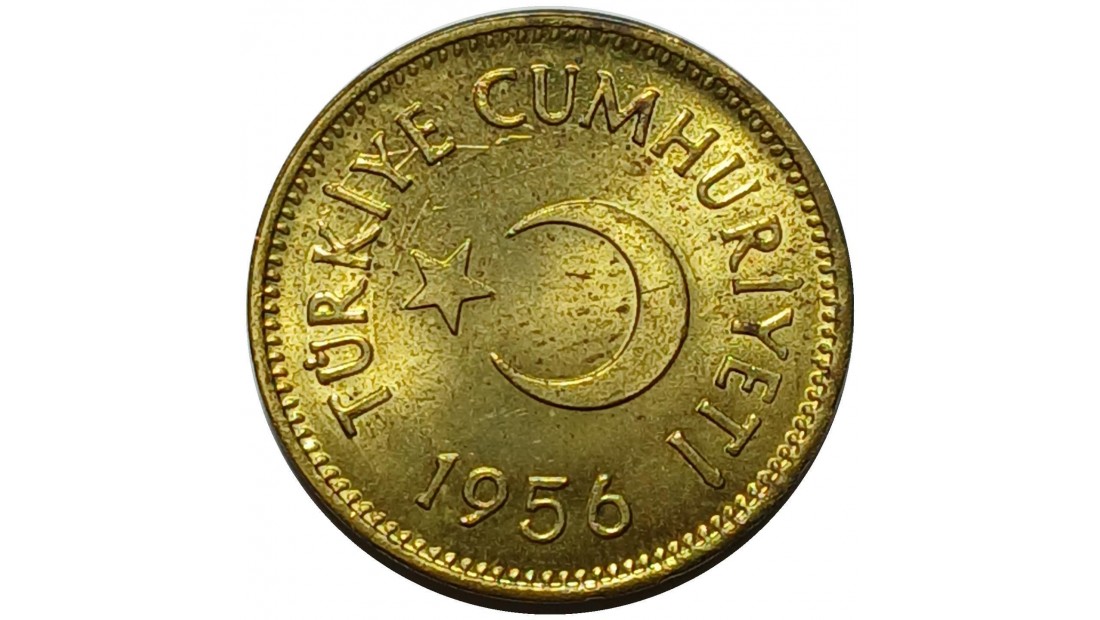 1956 Yılı 25 Kuruş ÇİL(+)
