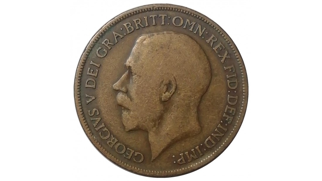 Birleşik Krallık 1916 Yılı 1 Penny ÇT (+)