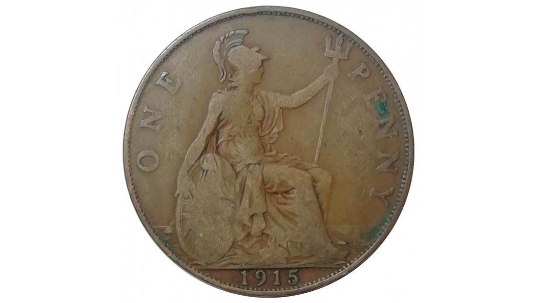 Birleşik Krallık 1915 Yılı 1 Penny ÇT Birleşik Krallık 1915 Yılı 1 Penny ÇT