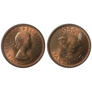 Birleşik Krallık 1956 Yılı 1 Farthing ÇİL (+)