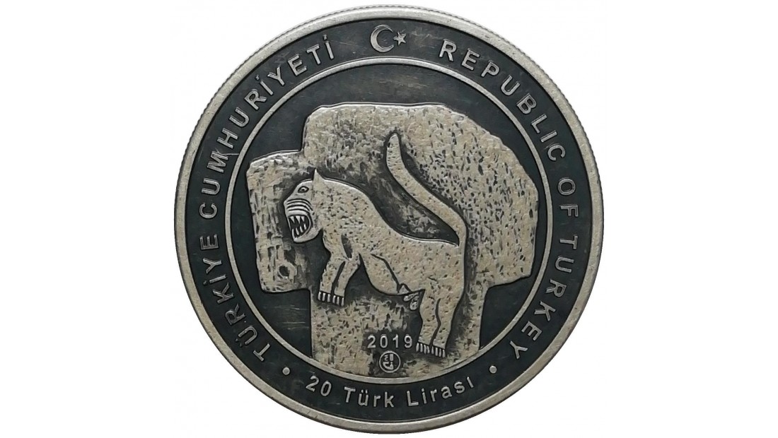 2019 YILI GÖBEKLITEPE YILI DARPHANE HATIRA OKSİDE GÜMÜŞ