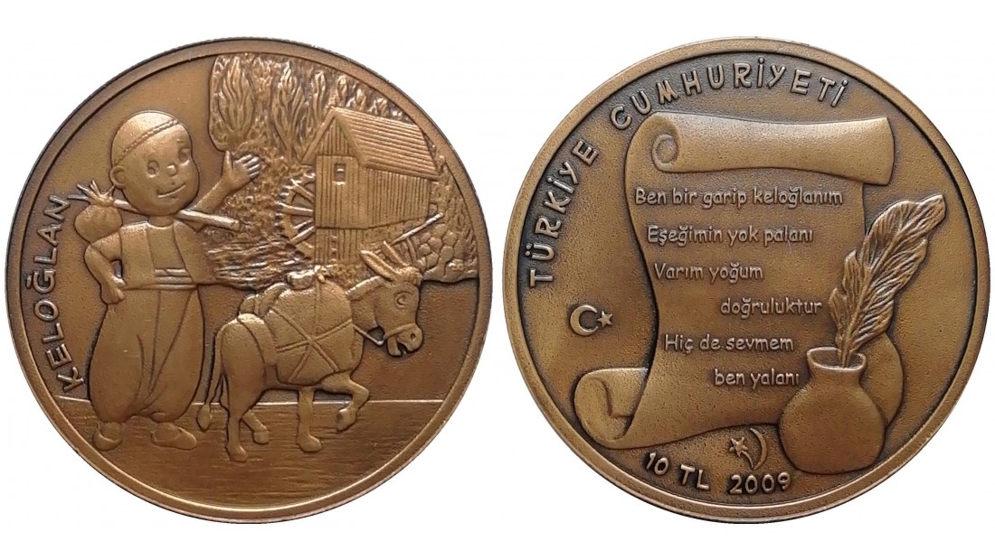 2009 YILI KELOĞLAN DARPHANE HATIRA BRONZ