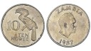 Zambiya 1987 Yılı 10 Ngwee ÇÇT